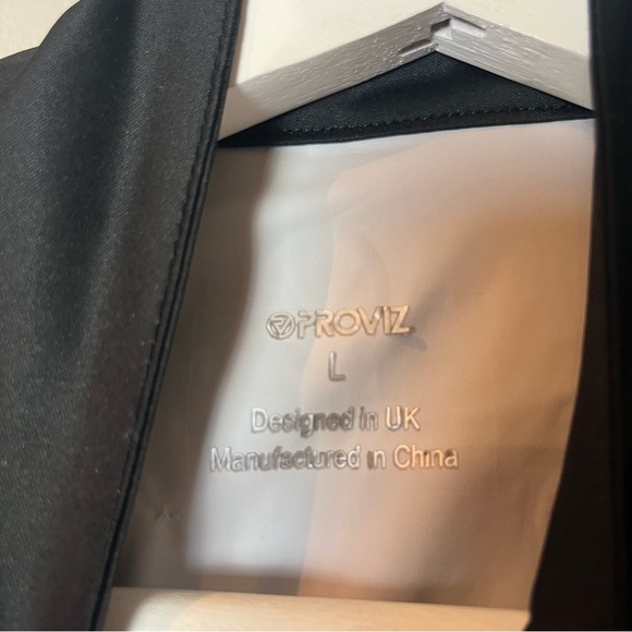 Proviz Black Reflective Visibility Vest Running Cycling Large - Picture 7 of 7